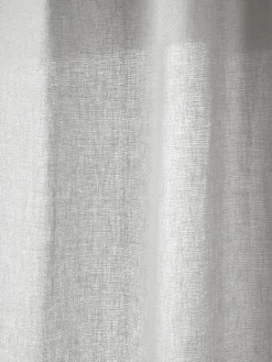 Westwing Collection Halbtransparente Gardinen Harmony mit Tunnelsaum, 2 Stück