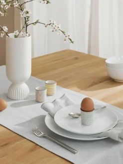 Bloomingville Handbemalte Eierbecher Patrizia, 3er-Set