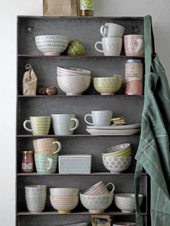 Bloomingville Handbemalte Tassen Patrizia, 3er-Set