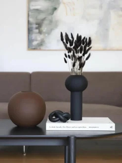 Cooee Design Handbemalte Vase Pillar, H 24 cm