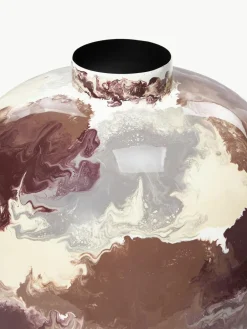 Broste Copenhagen Handbemalte Vase Thyra, H 50 cm