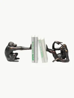 Kare Design Handgefertigte Buchstützen Monkey Kare, 2er-Set