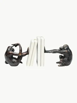 Kare Design Handgefertigte Buchstützen Monkey Kare, 2er-Set