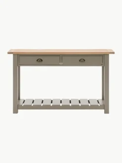 Westwing Handgefertigte Holz-Konsole Eton