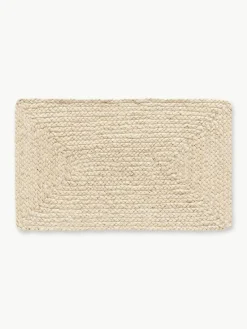 Westwing Collection Handgefertigte Jute-Fußmatte Sharmila