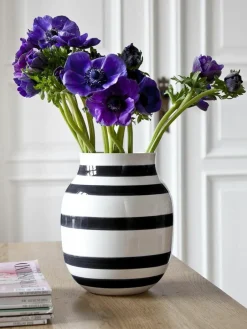 Kähler Handgefertigte Keramik-Vase Omaggio, H 20 cm