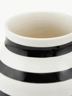 Kähler Handgefertigte Keramik-Vase Omaggio, H 20 cm