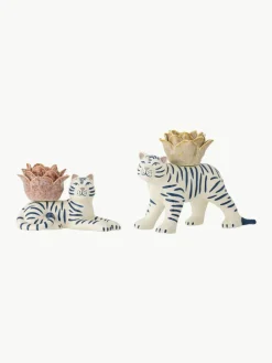 Bloomingville Handgefertigte Kerzenhalter Rory, 2er-Set