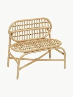 Kinder Oyoy Living Design Handgefertigte Kindersitzbank Nana Mini aus Rattan