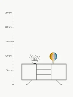 Kinder Little Lights Handgefertigte LED-Kinderzimmerlampe Hot Air Baloon mit Timerfunktion und Fernbedienung, dimmbar