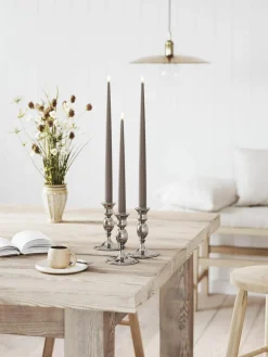 Deluxe Homeart Handgefertigte LED-Stabkerzen Real Flame, H 28 cm, 2 Stück