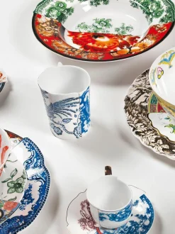 Seletti Handgefertigte Suppenschale Hybrid, 2 Stück