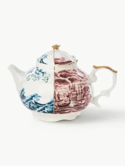 Seletti Handgefertigte Teekanne Hybrid, 800 ml