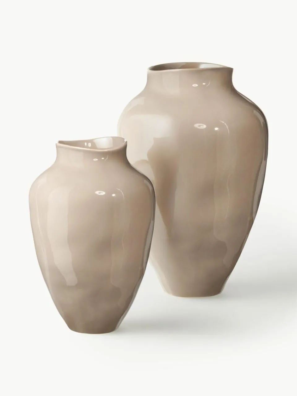 ICONS by Westwing Collection Handgefertigte Vase Latona, H 30 cm