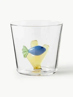 Ichendorf Handgefertigte Wassergläser Marine Garden, 6er-Set