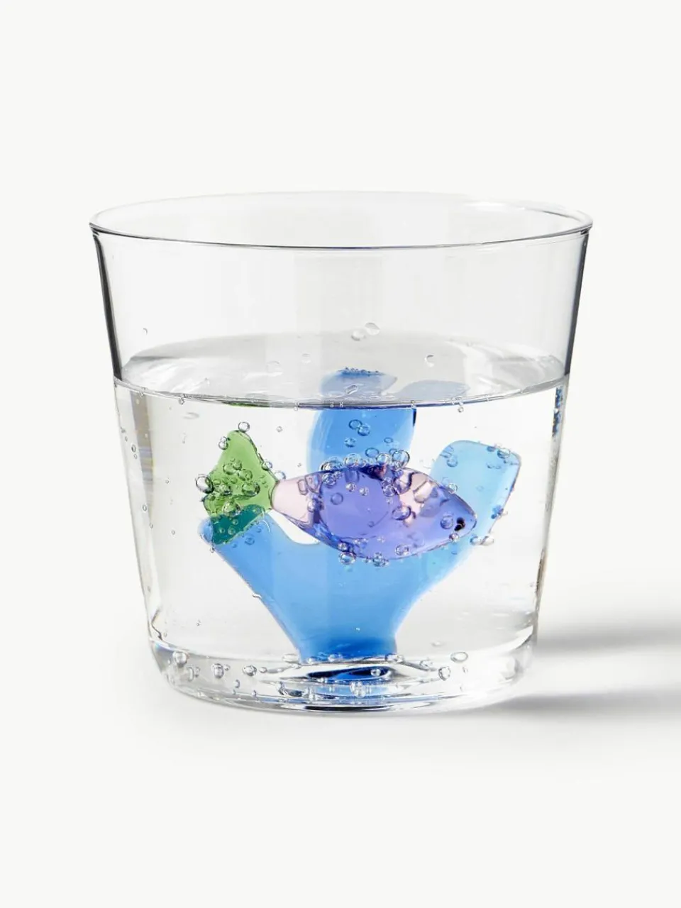 Ichendorf Handgefertigte Wassergläser Marine Garden, 6er-Set