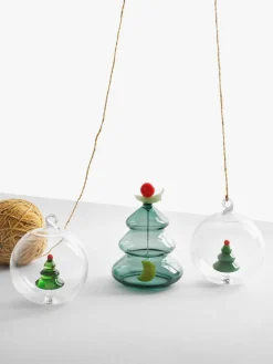 Ichendorf Handgefertigte Weihnachtskugeln Woodland Tales, 2 Stück