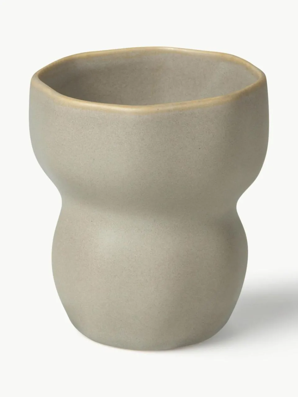 Broste Copenhagen Handgefertigter Becher Limfjord in organischer Form