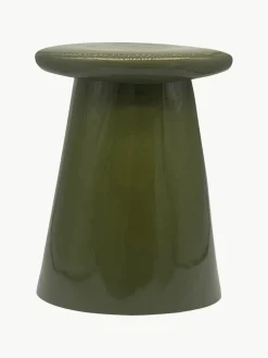 Westwing Handgefertigter Beistelltisch Button aus Keramik