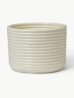 ferm LIVING Handgefertigter Übertopf Corduroy