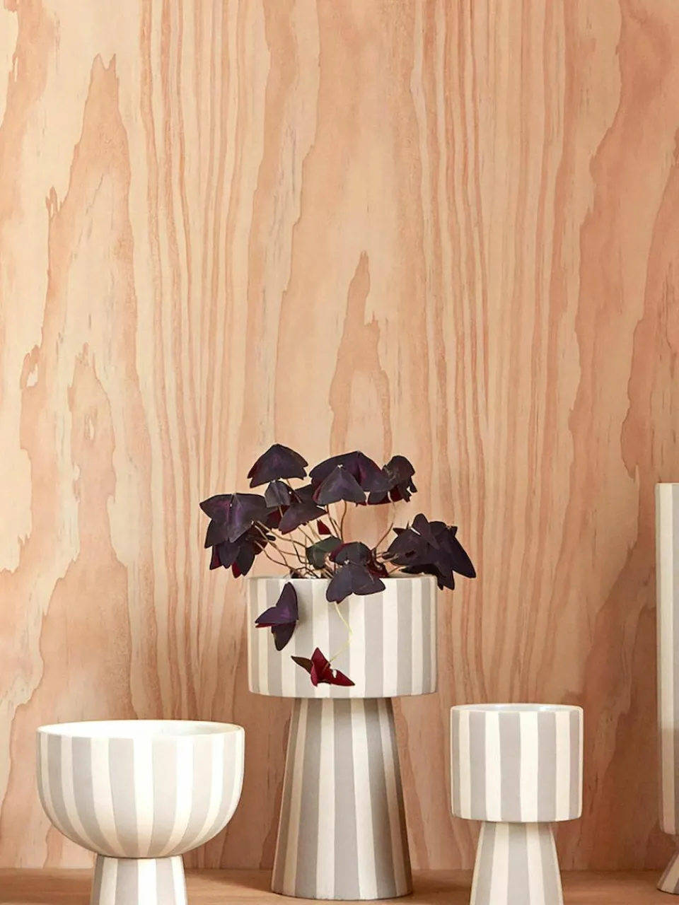 Oyoy Living Design Handgefertigter Übertopf Toppu, H 24 cm