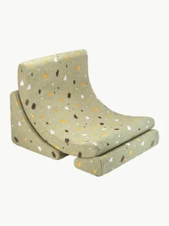 Kinder Wigiwama Handgefertigter Bouclé-Kindersessel Moon