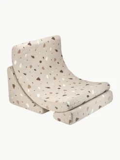 Kinder Wigiwama Handgefertigter Bouclé-Kindersessel Moon