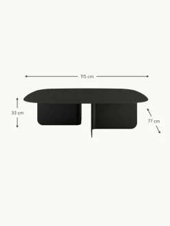Metallbude Handgefertigter Couchtisch Livia
