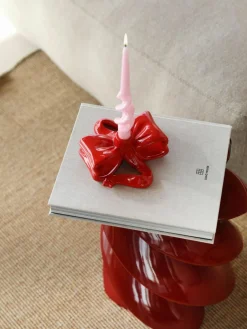 &k amsterdam Handgefertigter Kerzenhalter Ribbon