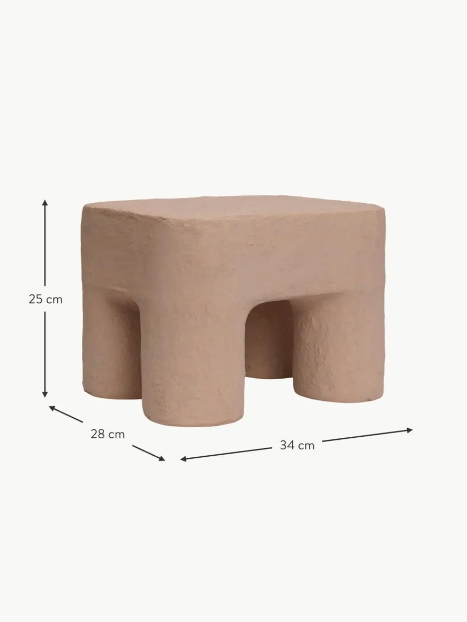 Kinder ferm LIVING Kids Handgefertigter Kinderhocker Podo
