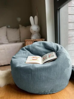 Kinder Funzy Handgefertigter Kinder-Sitzsack Flora aus Cord