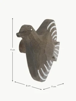 Kinder ferm LIVING Kids Handgefertigter Wandhaken Lola Bird aus Espenholz