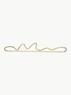 ferm LIVING Handgefertigter Wand-Handtuchhalter Curvature aus Metall