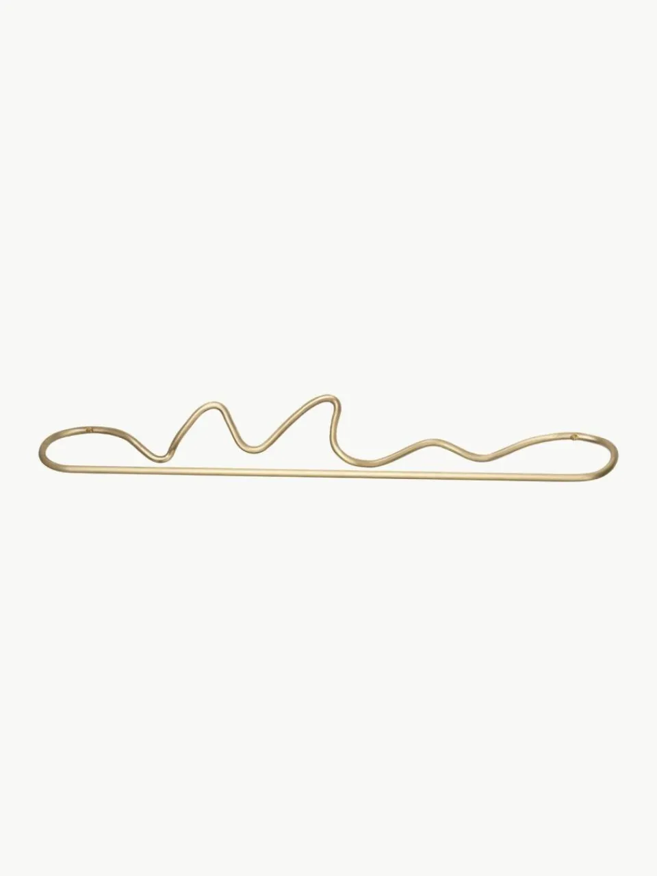 ferm LIVING Handgefertigter Wand-Handtuchhalter Curvature aus Metall