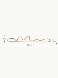 ferm LIVING Handgefertigter Wand-Handtuchhalter Curvature aus Metall