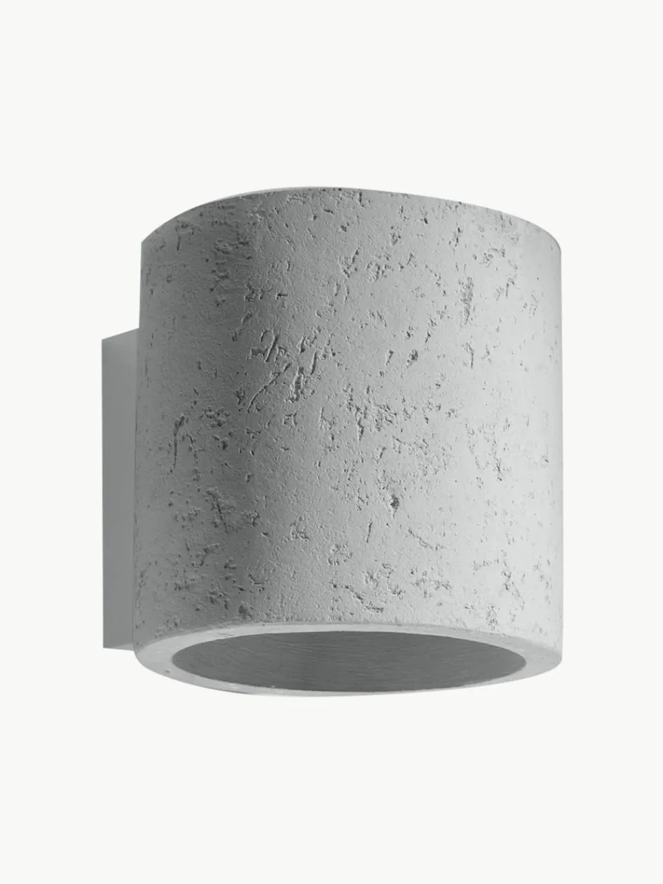 Westwing Handgefertigter Wandstrahler Rosalia aus Beton