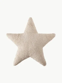 Kinder Lorena Canals Handgefertigtes Baumwoll-Kuschelkissen Star