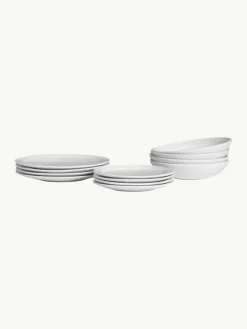Broste Copenhagen Handgefertigtes Geschirr-Set Stevns, 4 Personen (12-tlg.)