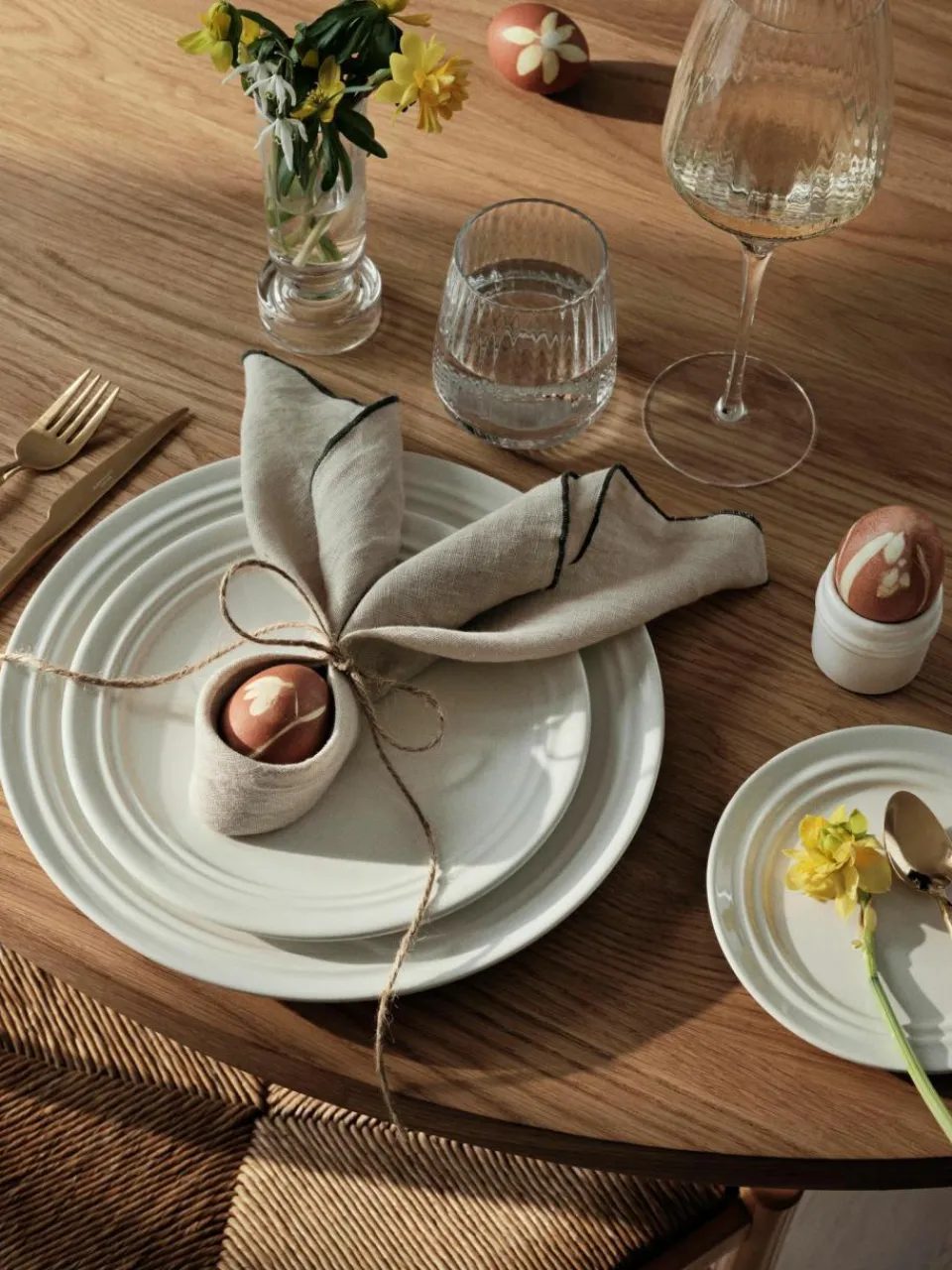 Broste Copenhagen Handgefertigtes Geschirr-Set Stevns, 4 Personen (12-tlg.)