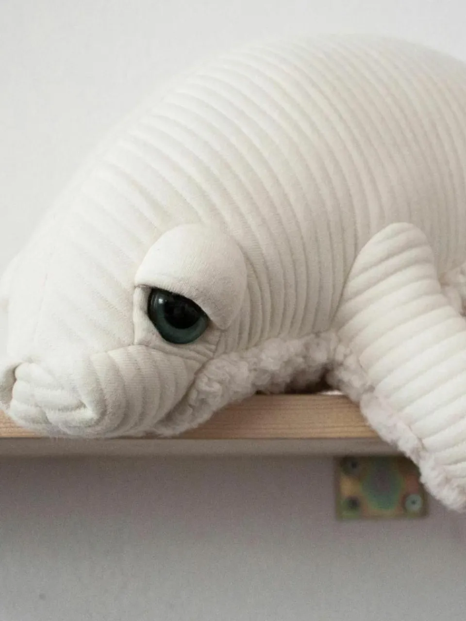 Kinder BigStuffed Handgefertigtes Kuschelkissen Manatee