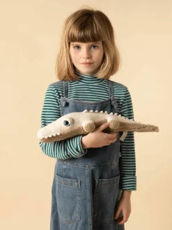 Kinder BigStuffed Handgefertigtes Kuschelkissen Savanah Croco