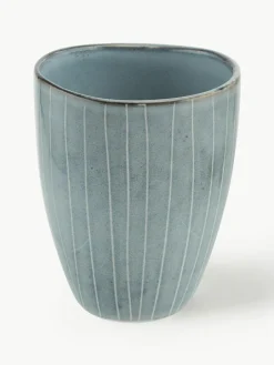 Broste Copenhagen Handgemachte Becher Nordic Sea, 6 Stück
