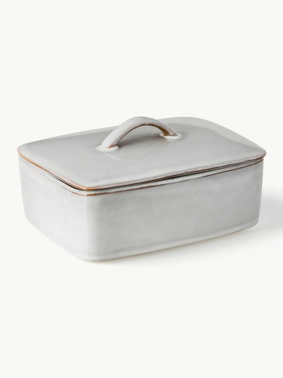 Broste Copenhagen Handgemachte Butterdose Nordic Sand