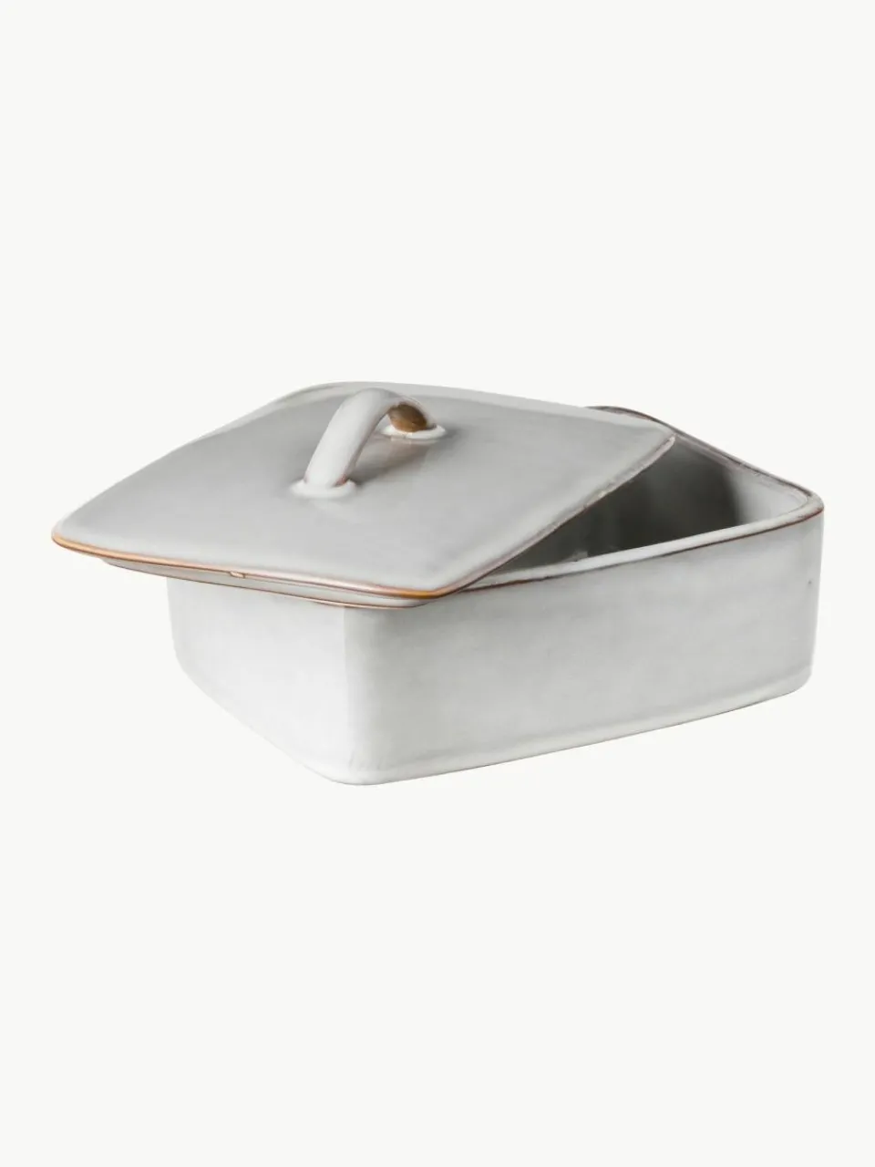 Broste Copenhagen Handgemachte Butterdose Nordic Sand
