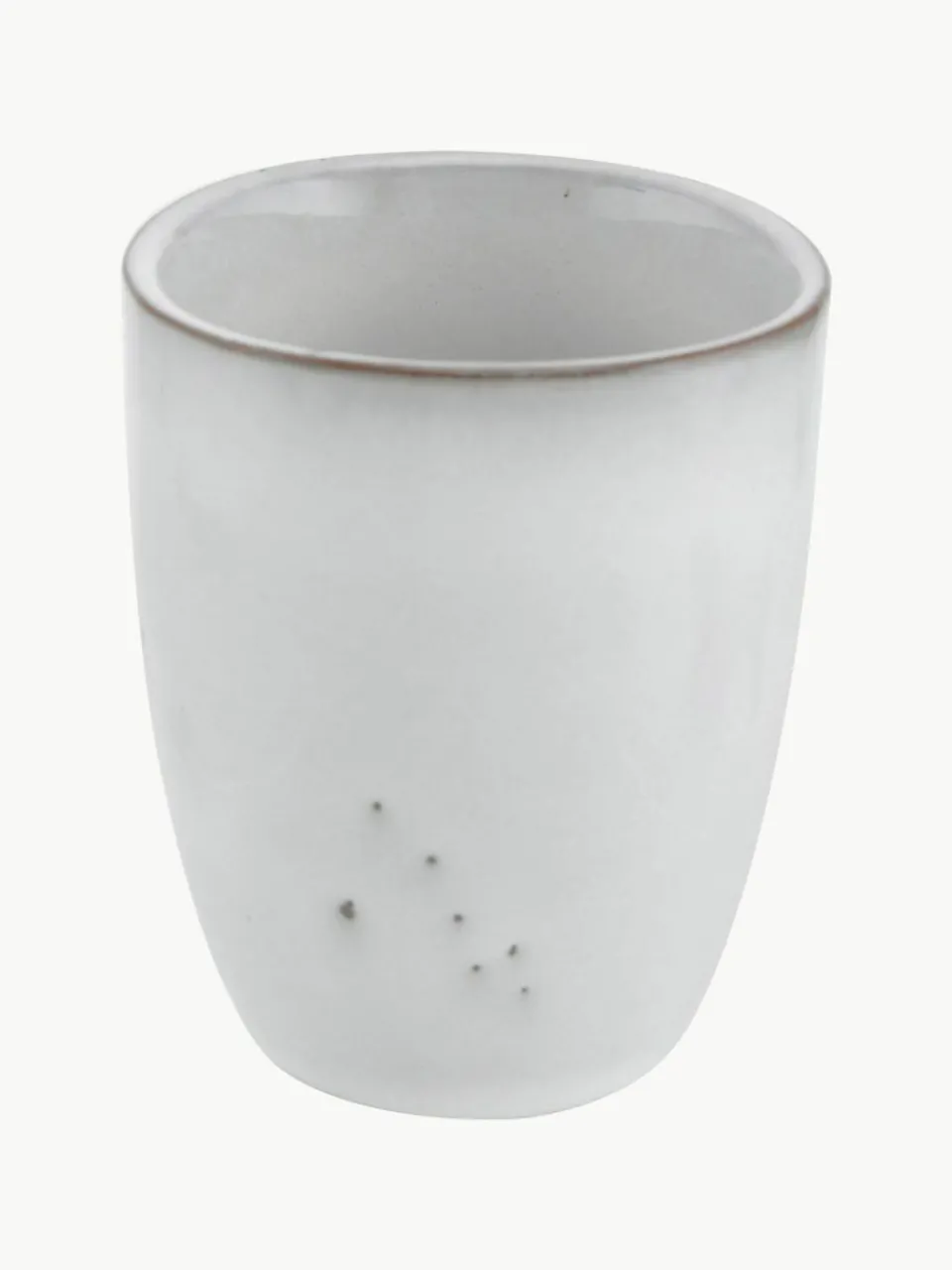 Broste Copenhagen Handgemachte Espressobecher Nordic Sand, 6 Stück