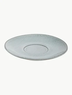Broste Copenhagen Handgemachte Kaffeetasse Nordic Sea mit Untertasse
