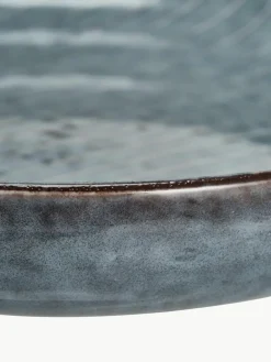 Broste Copenhagen Handgemachte Schalen Nordic Sea, Ø 22 cm, 4 Stück