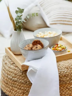 Broste Copenhagen Handgemachte Schälchen Nordic Sand, 4 Stück