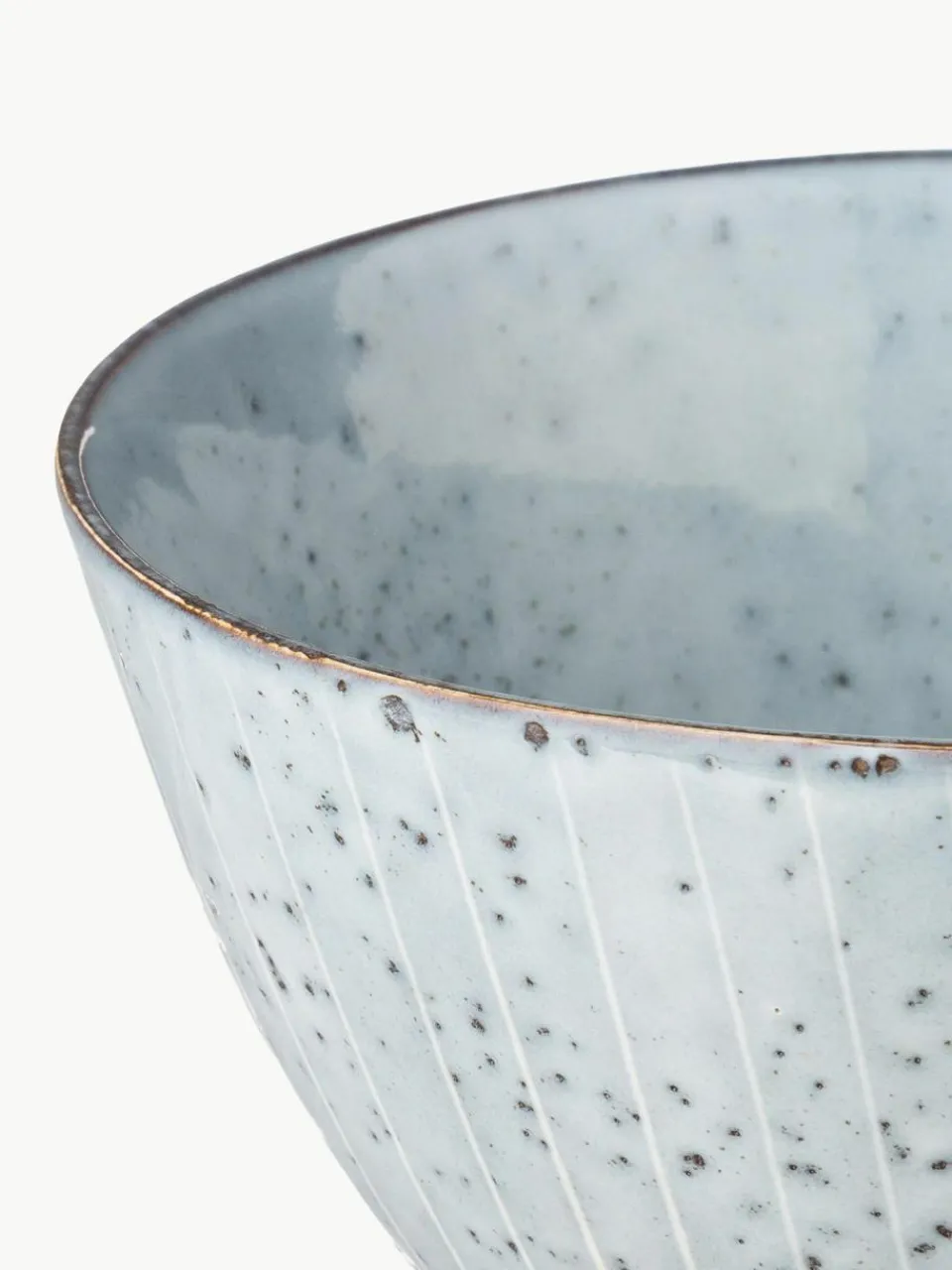 Broste Copenhagen Handgemachte Schälchen Nordic Sea, 4 Stück