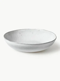 Broste Copenhagen Handgemachte Servierschale Nordic Sand, Ø 34 cm